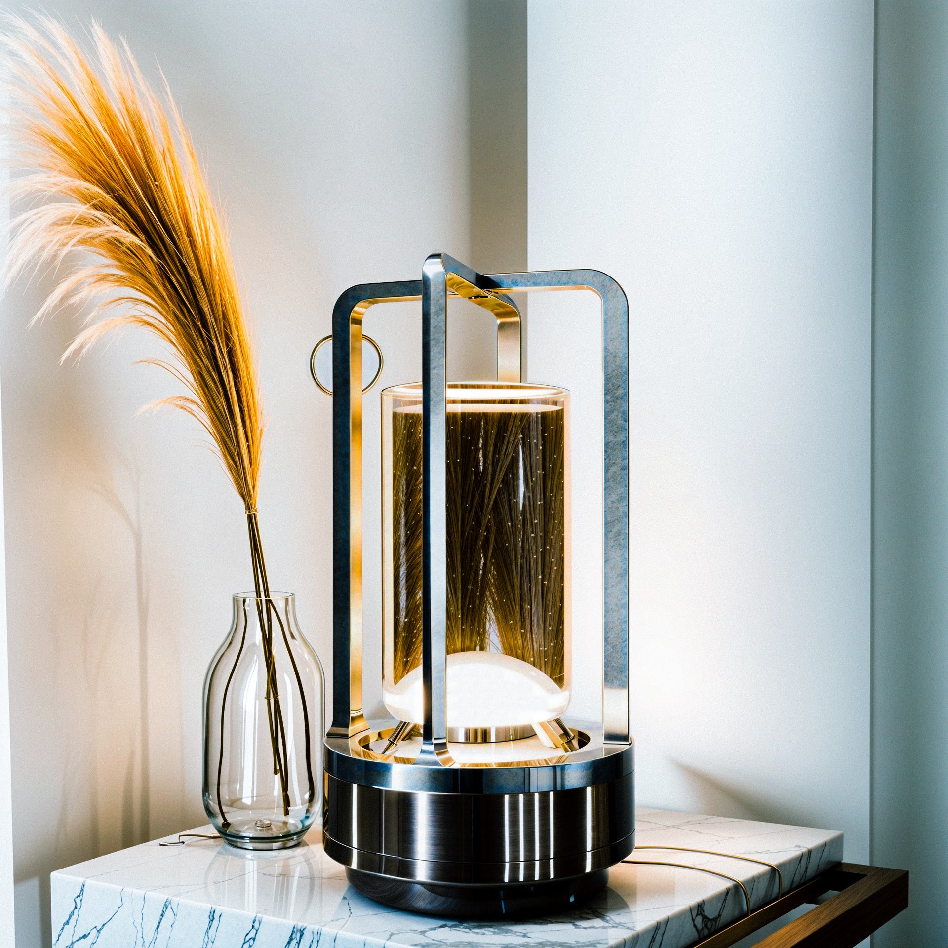 Norway Modern Lantern Table Lamp | Buy 1 Get 1 Free