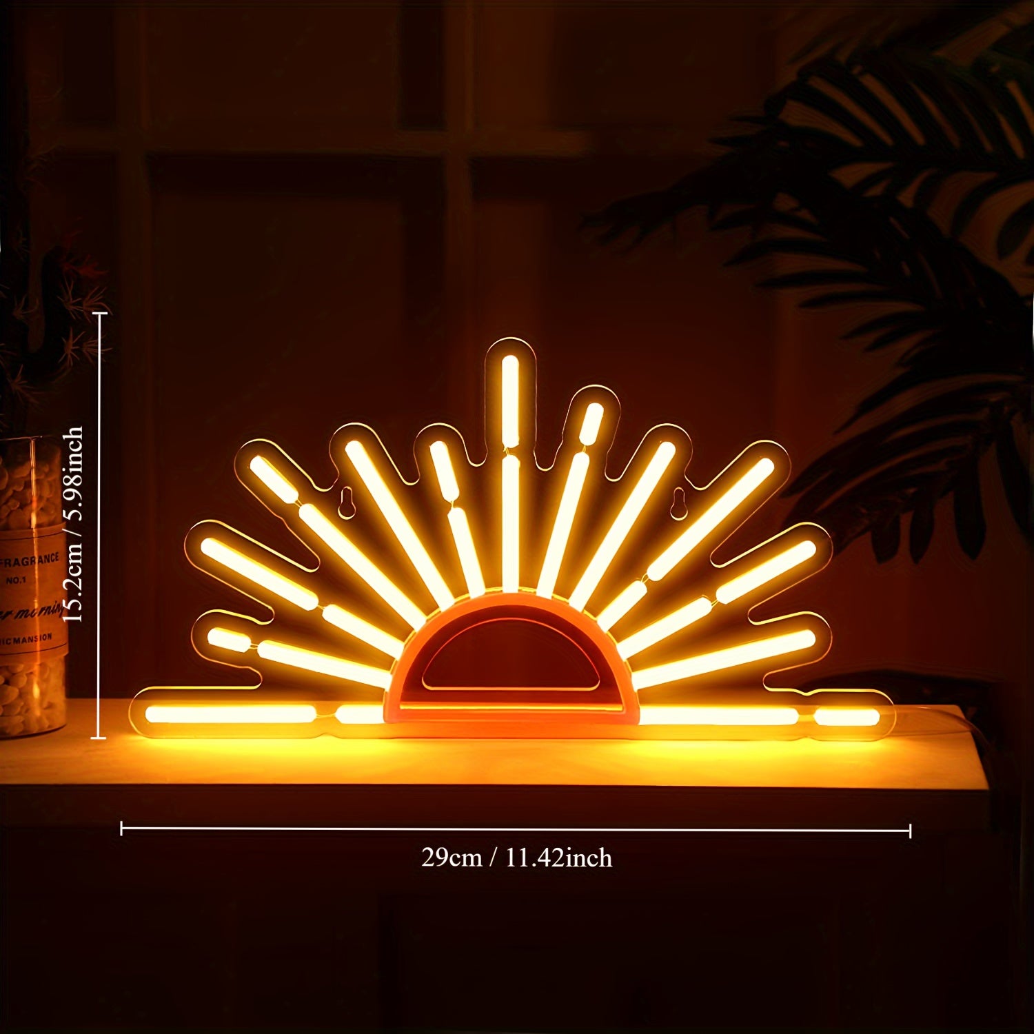 Dagsbrún Sunrise LED Neon Wall Sign