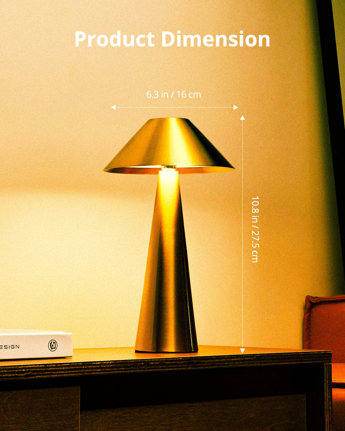 Bjorn Modern Cordless Table Lamp