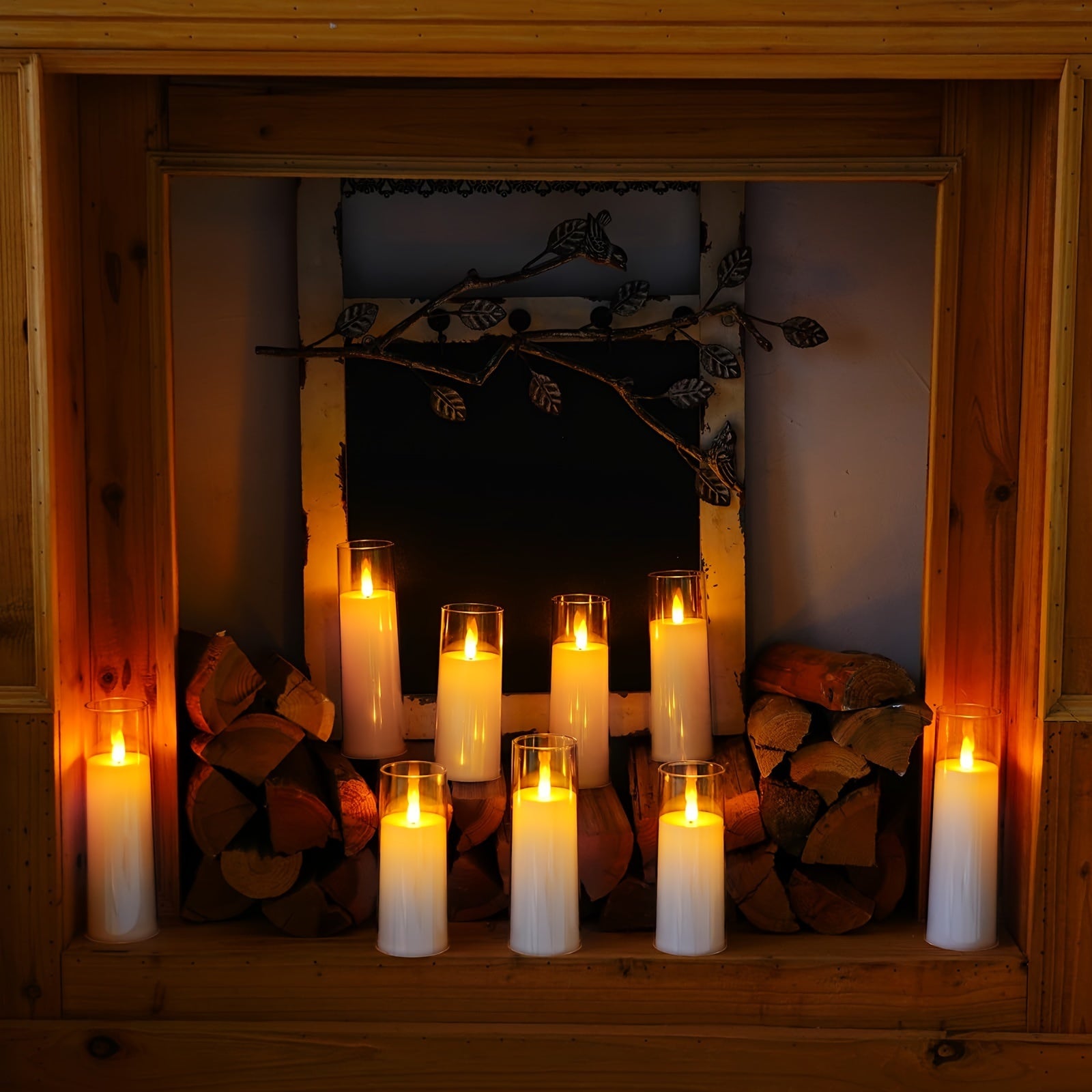 Aino Set of 9 Flameless Candles