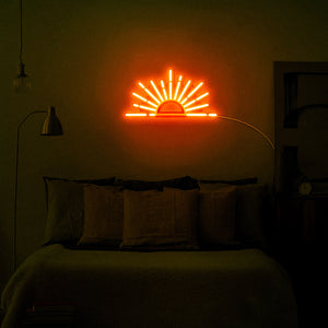 Dagsbrún Sunrise LED Neon Wall Sign
