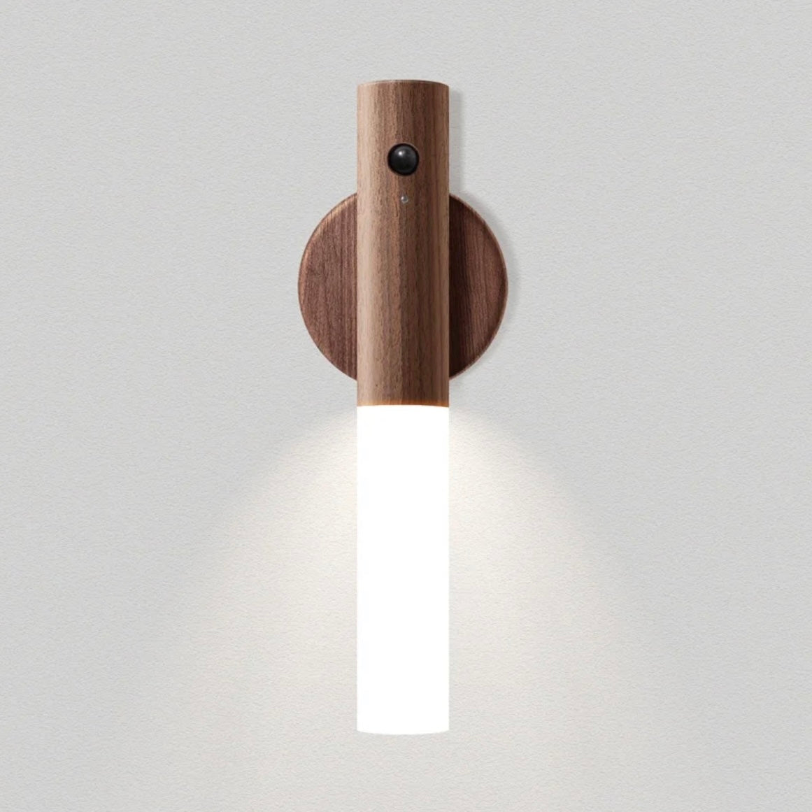 Lampe lanterne murale en bois