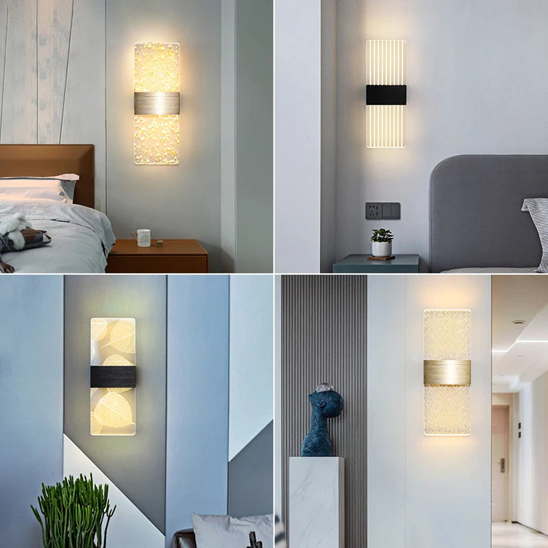 Haru Acrylic 6W LED Wall Sconce Lamp