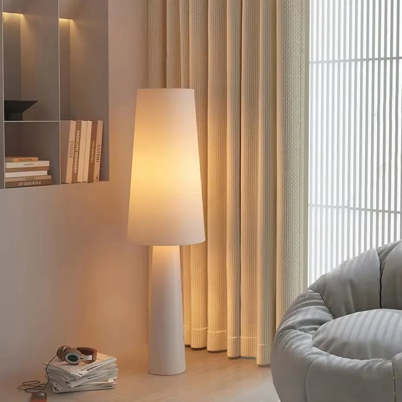 Nordic LED Fabric Floor Lamp