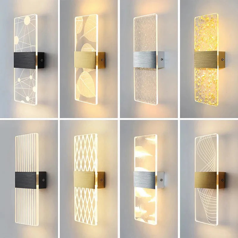 Haru Acrylic 6W LED Wall Sconce Lamp