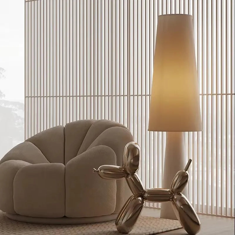 Nordic LED Fabric Floor Lamp