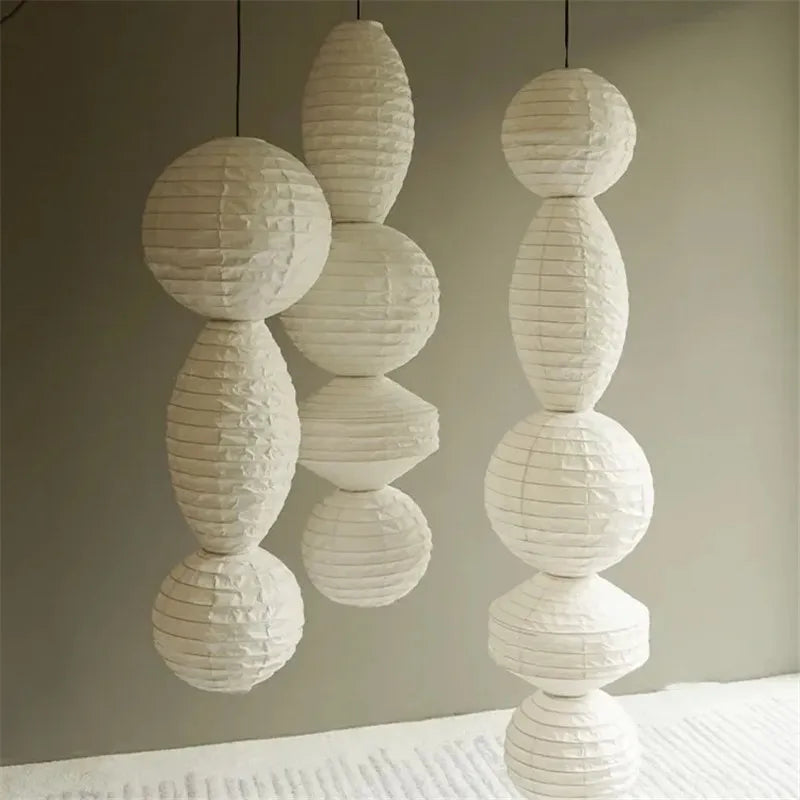 Noguchi Round Paper Pendant Lamp