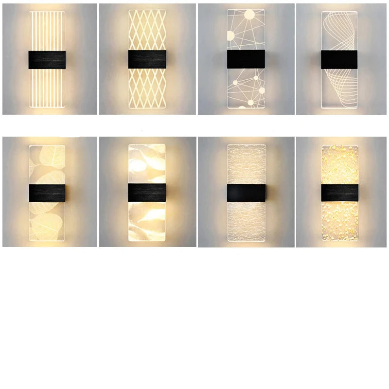 Haru Acrylic 6W LED Wall Sconce Lamp