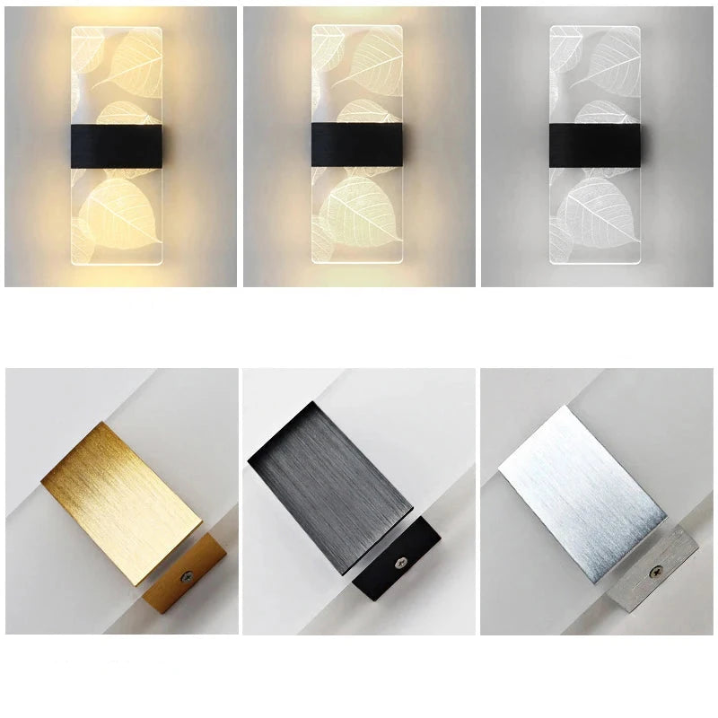 Haru Acrylic 6W LED Wall Sconce Lamp