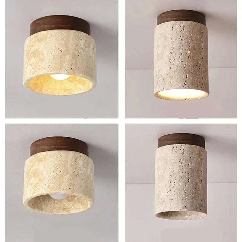 Ishi Nordic Stone LED Ceiling Light