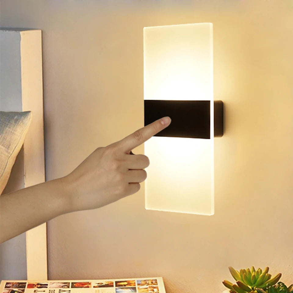 Aoi USB Rechargeable LED Wall Lamp