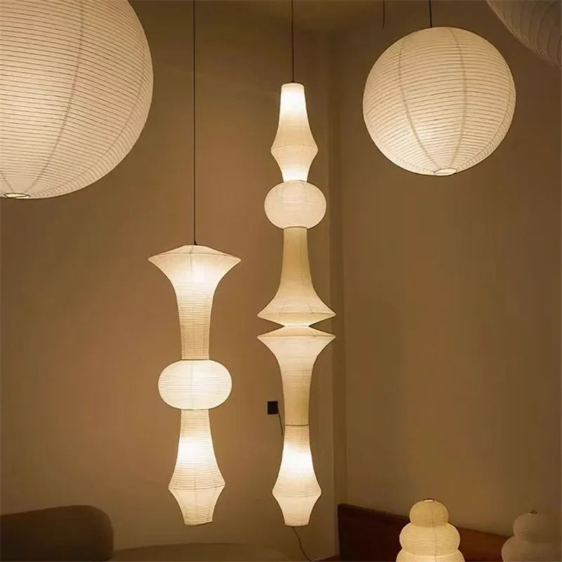 Noguchi Round Paper Pendant Lamp