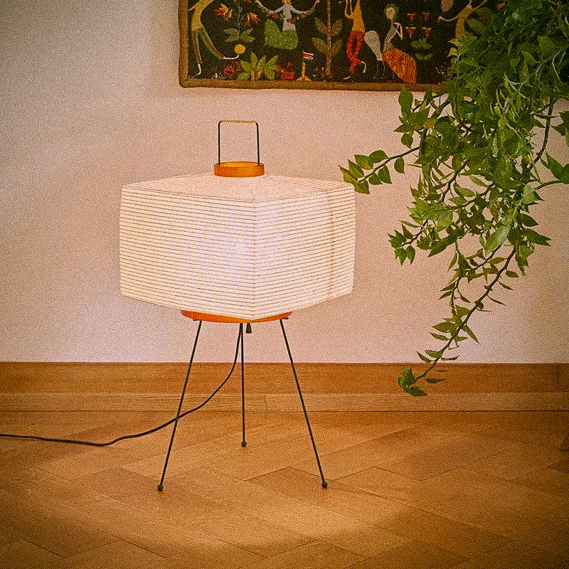 NUMI Yoko Cubed Tripod Akari Floor Lamp