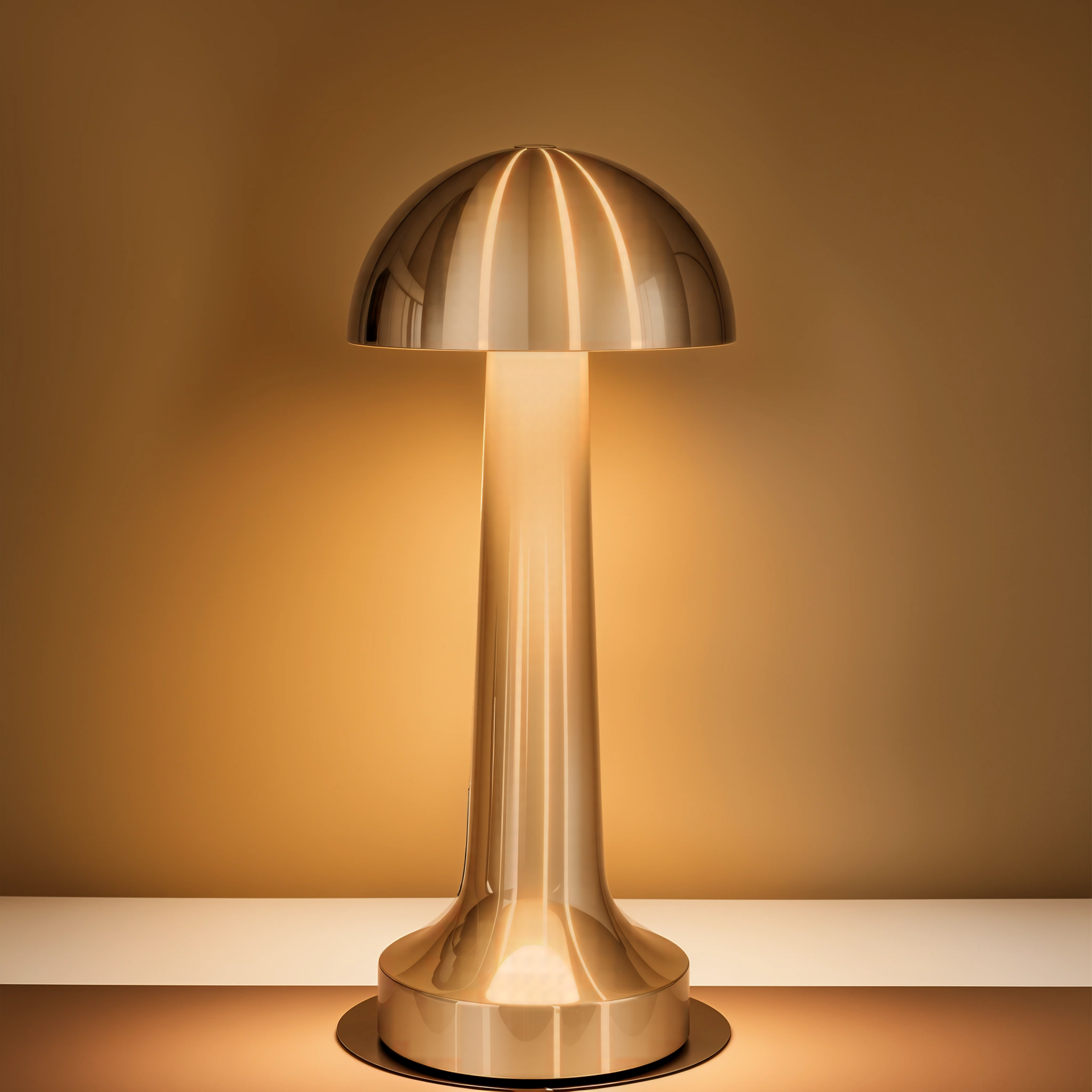 Kyoto Metal Mushroom Table Lamp